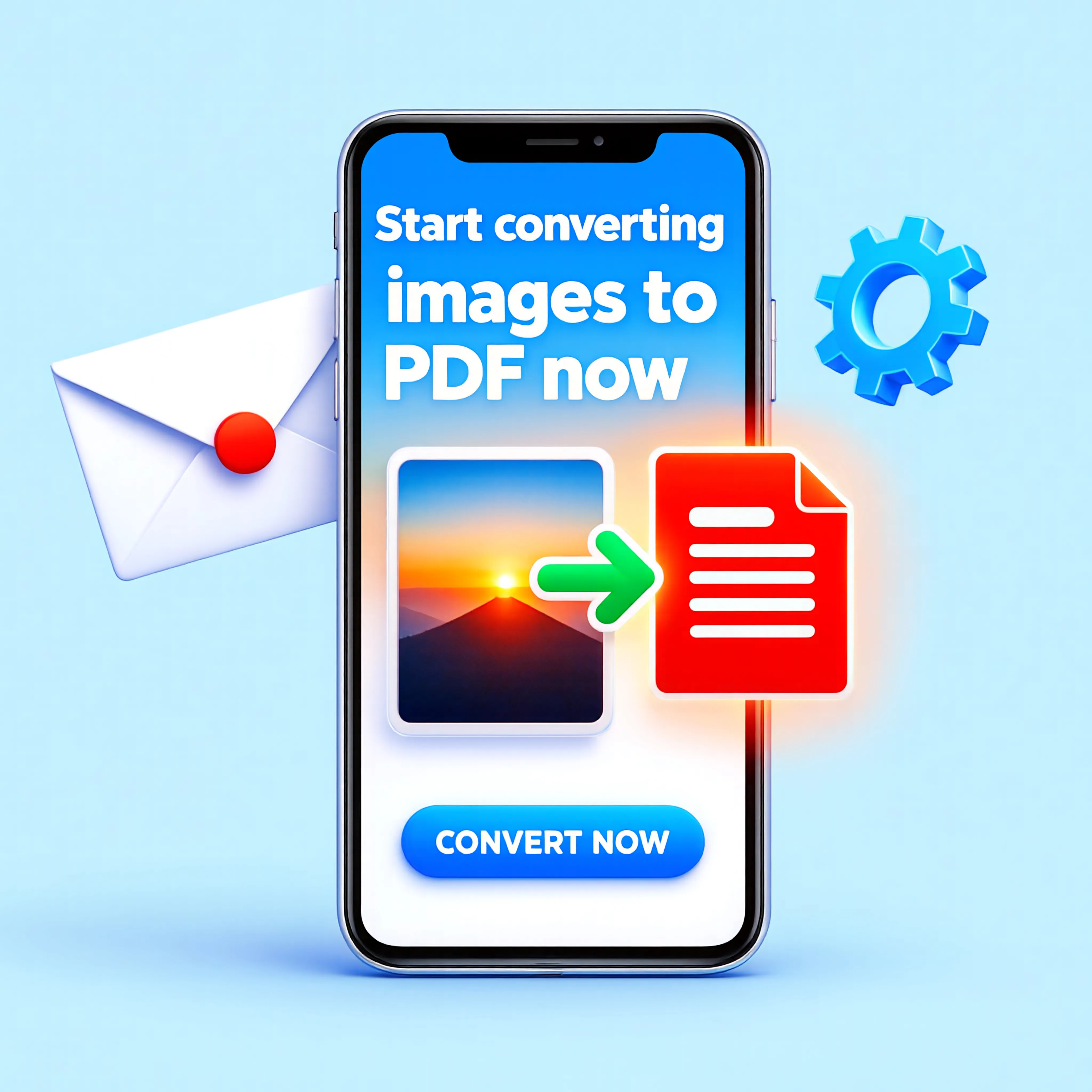 Start converting images to PDF now