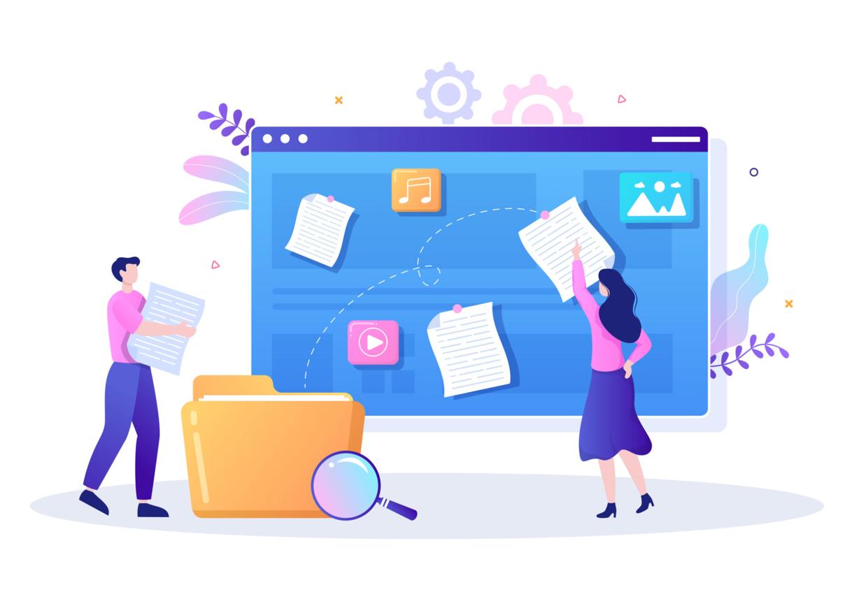 Streamlined digital workflow with organized PDF documents
